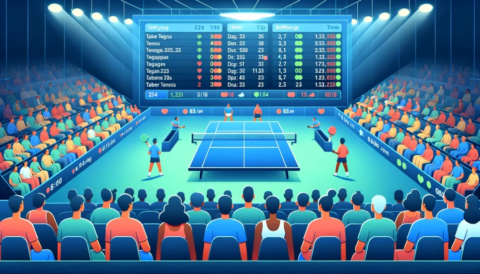 Секреты и стратегии ставок на настольный теннис
