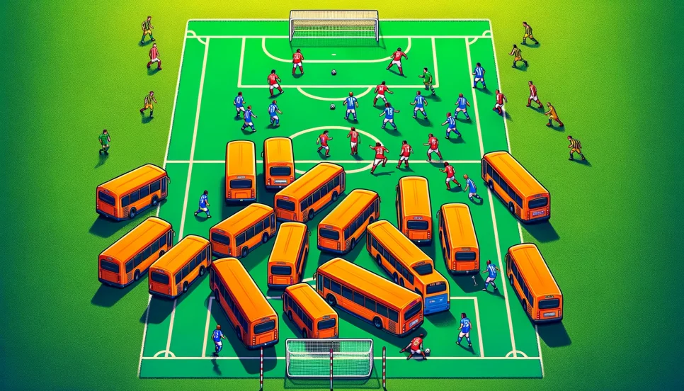 Секреты футбольной тактики: разбираем "автобус"